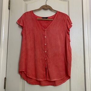 Peach blouse